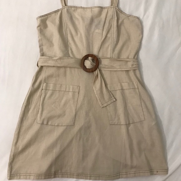 NWT 💥 ASOS | Square neck Linen Mini - Picture 4 of 5